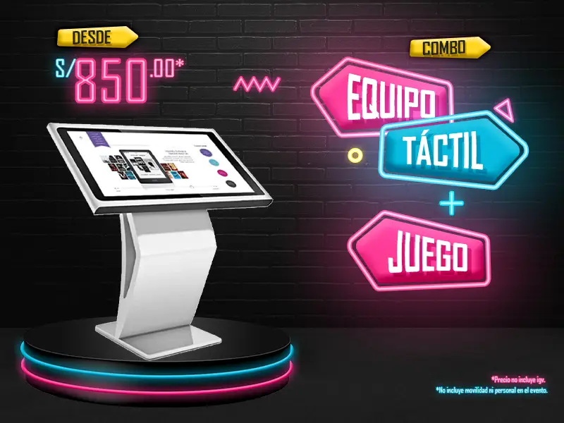 Combo Táctil + Juego
